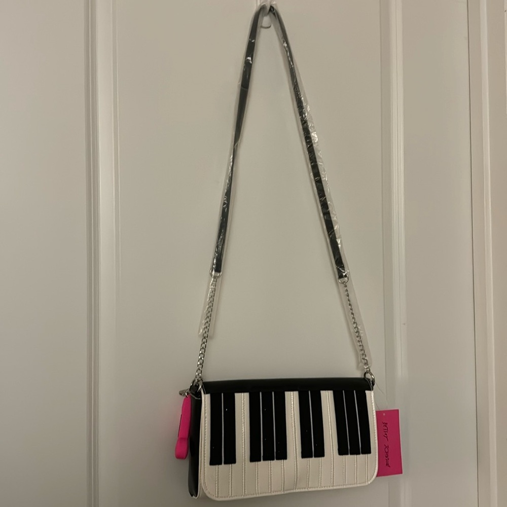 NWT Betsey Johnson piano handbag